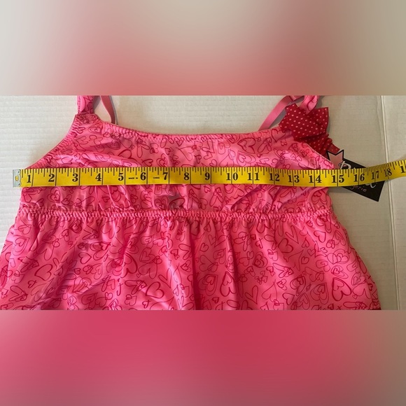 DIVA Women Pink Heart Motif Lingerie NWT- M - Picture 9 of 10